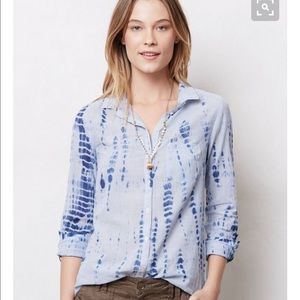 Anthropologie Cloth & Stone Batik Shirt